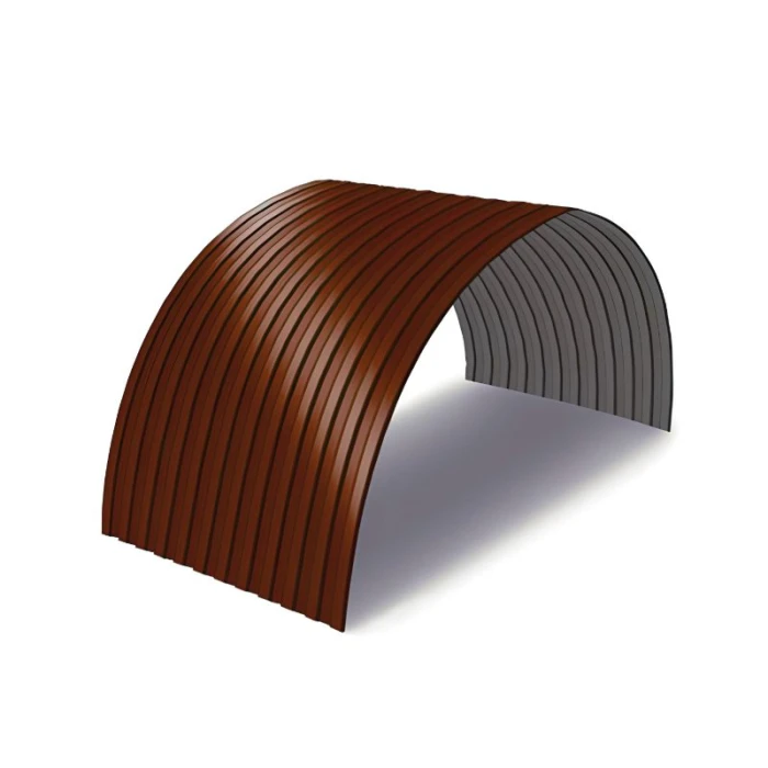 Профнастил C21ПГ 0.5 Полимерный RAL 8004